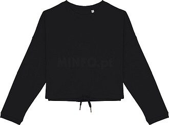 NS429 Sweatshirt eco-respons&rsquo;ável decote redondo over...