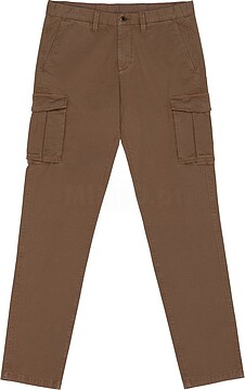 Calças cargo eco-responsáveis com aspecto lavado de homem NS740