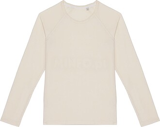 NS339 T-shirt eco-responsável raglan manga comprida de senh...