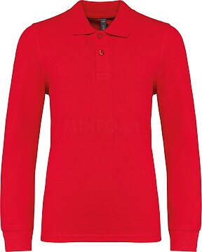 Polo de manga comprida de criança K269