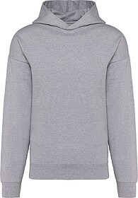 K4018 Sweatshirt oversize cardada com capuz unissexo tam: L ...