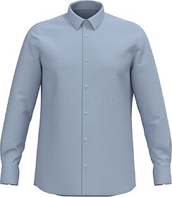 K595 Camisa Oxford manga comprida de homem tam: S cor: Oxfor...