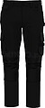 Calças de trabalho bicolores de homem tam: 44 PT (44 FR) cor: Black : WK. Designed To Work Confortável, robusta e fashion. Handig, met veel verschillende zakken voor veel opbergruimte. Reforços em Cordura® nos joelhos. Poliéster¦ Algodão¦ Poliéster/ WK742