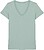 T-shirt eco-responsável decote V de senhora NS334 - imagem 1