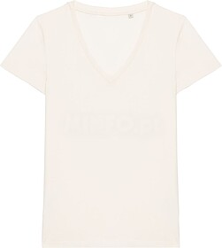 NS334 T-shirt eco-responsável decote V de senhora tam: XS c...