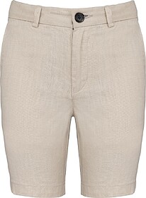 SP709 Bermuda em linho de Garoto tam: 4/6 years (4/6 ans) co...