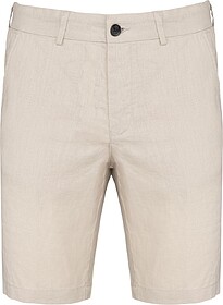 SP711 Bermuda em linho de homem tam: 44 PT (44 FR) cor: Line...