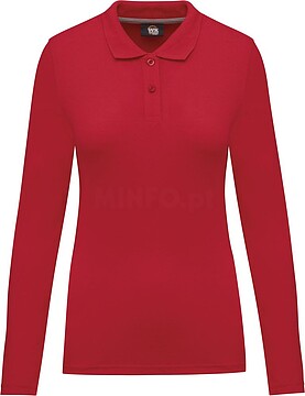 Polo de senhora manga comprida WK277