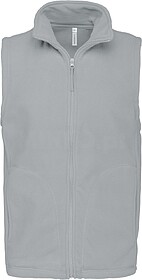 K913X Colete micropolar de homem tam: 5XL cor: Snow Grey : K...