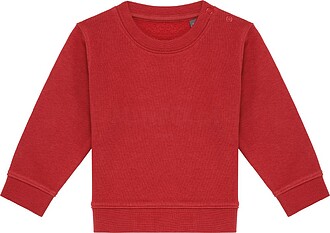 K835 Sweatshirt eco-responsável de bebé tam: 18M cor: Terr...