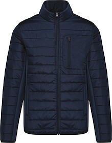 K6171 Blusão bimatéria de homem tam: M cor: Mid Navy/ Midn...