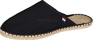 Chinelos tipo alpercata tam: 45 EU cor: Navy : Kariban Fabrico artesanal. Gevulkaniseerde zolen. Acabamentos em viés. Algodão¦ Borracha¦ Juta Fabrico artesanal. Gevulkaniseerde zolen. Acabamentos em viés. Algodão¦ Borracha¦ Juta Fabrico artesanal. Ge K841