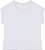 T-shirt eco-responsável com mangas com dobra de senhora NS309 - imagem 1