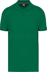 WK274CX Polo de manga curta tam: 3XL cor: Kelly Green : WK. ...