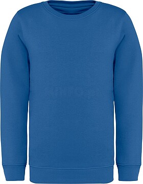 Sweatshirt eco-responsável decote redondo de criança NS403