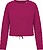 Sweatshirt eco-respons’ável decote redondo oversize crop de senhora NS429 - imagem 1