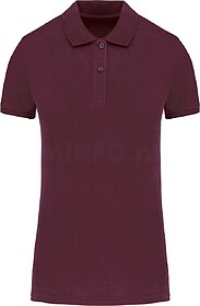 K2026C Polo piqué Bio180 de senhora tam: XL cor: Wine : Kar...
