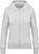 Sweatshirt eco-responsável com capuz e fecho de senhora K4031 - imagem 1