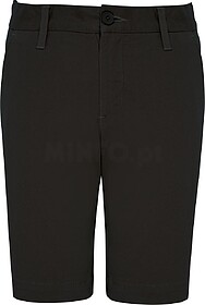 K7007 Bermuda chino de menino tam: 14 cor: Dark Grey : Karib...
