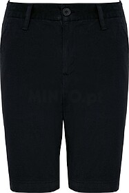 K7007 Bermuda chino de menino tam: 5 cor: Dark Navy : Kariba...
