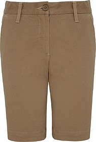 K7008 Bermuda chino de menina tam: 6 cor: Camel : Kariban Ci...