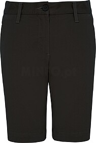 K7008 Bermuda chino de menina tam: 12 cor: Dark Grey : Karib...