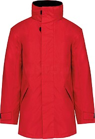 K696 Parka de criança tam: 6/8 years (6/8 ans) cor: Red : K...
