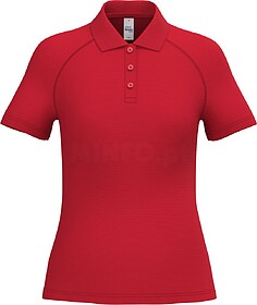 IB201C Polo de desporto de senhora tam: S cor: Ideal Red : i...