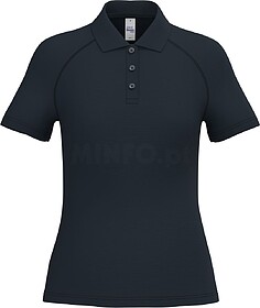 IB201C Polo de desporto de senhora tam: S cor: Ideal Navy : ...