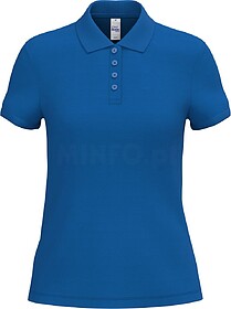 IB221C Polo piqué de senhora tam: L cor: Ideal Royal Blue :...