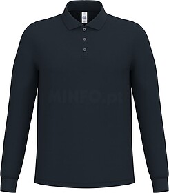 IB222CX Polo piqué manga comprida de homem tam: 5XL cor: Id...