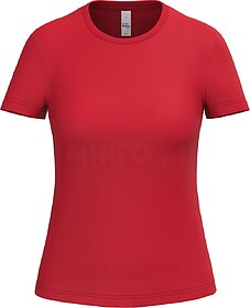 IB311CX T-shirt de senhora iDeal150 tam: 3XL cor: Ideal Red ...