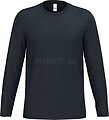 T-shirt manga comprida unissexo iDeal190 tam: XS cor: Ideal Navy : iDeal Basic Brand Malha jersey: elasticidade e conforto. Tubulaire pasvorm voor optimale bewegingsvrijheid. Vasta escolha de tamanhos disponíveis. Algodão Malha jersey: elasticidade IB323C