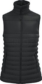 IB6173 Colete acolchoado de senhora tam: S cor: Black : iDea...