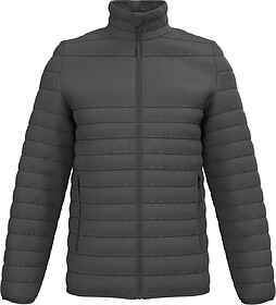 IB6175 Blusão acolchoado de homem tam: L cor: Dark Grey : i...