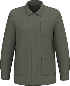 NS611 Sobrecamisa worker ecológico com aspecto lavado de ho...