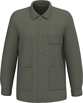 Sobrecamisa worker ecológico com aspecto lavado de homem NS611