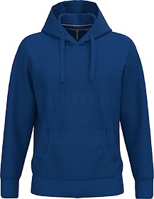 K489 Sweatshirt com capuz tam: L cor: Royal Blue : Kariban E...