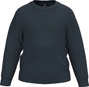 K4043 Sweatshirt reciclada decote redondo criança tam: 8/10...