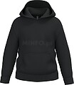 Sweatshirt reciclada com capuz criança tam: 6/8 years (6/8 ans) cor: Black : Kariban Algodão¦ Poliéster reciclado Algodão¦ Poliéster reciclado Algodão¦ Poliéster reciclado Algodão¦ Poliéster reciclado K4044