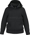 Sweatshirt reciclada com fecho e capuz criança K4045