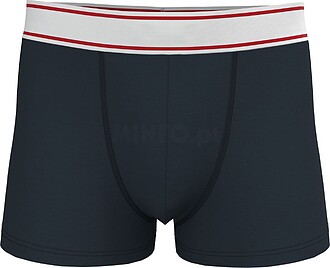 K800 Boxers tam: L cor: Navy/ White/ Red Stripes : Kariban B...
