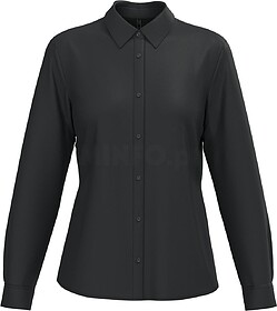 K584C Camisa popeline polialgodão de tratamento fácil de s...