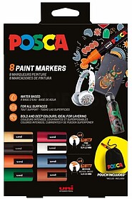 Posca Edição Limitada Pack com 4 Marcadores de Tinta PC5M ...
