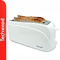 Torradeira 2 Ranhuras Compridas 1300W Branca TECHWOOD