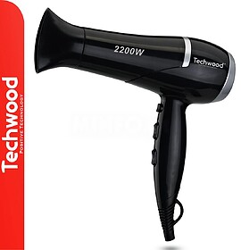 TSC-2259 : Secador de Cabelo 2200W Preto TECHWOOD