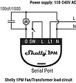 SH-RC-SNUBBER : Shelly RC snubber - Compatible con Shelly1/ 1PM, Shelly2.5 EM - circuitos de absorción de energía - Soporta 230 V