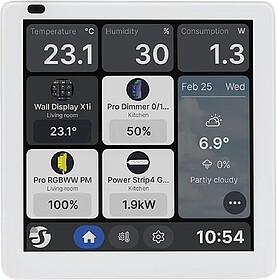 SH-WALL-DISPLAY-X1I-SILVER - SH-WALL-DISPLAY-X1I-SILVER