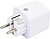 Shelly Plug PM Gen3 (Blanco) - Monitoreo preciso del consumo eléctrico - Protección contra sobretensión/ Schuko (F/E) - WiFi 2.4GHz/ Bluetooth/ Matter/ Range Ext - Soporta AC 230V/ 3000W/ 13A - Compatible con Apple Homekit/ Alex SH-PLUG-M-GEN3-W - imagem 1