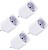 Shelly Plug PM Gen3 (Blanco) 4 Pcs - Monitoreo preciso del consumo eléctrico - Protección contra sobretensión/ Schuko (F/E) - WiFi 2.4GHz/ Bluetooth/ Matter/ Range Ext - Soporta AC 230V/ 3000W/ 13A - Compatible con Apple Homek SH-PLUG-M-GEN3-W-X4 - imagem 1